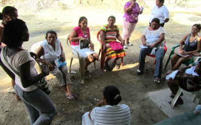 Talleres con las mujeres del barrio Oasis, Santa Marta